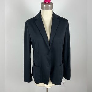 NWOT Uniqlo women’s blazer. Black. Size L. Like new.